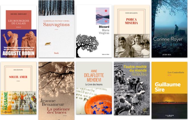 Première sélection des 10 titres du Prix des libraires 2022