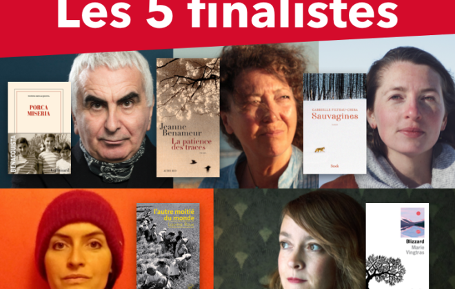 Deuxième sélection des 5 finalistes du Prix des Libraires 2022