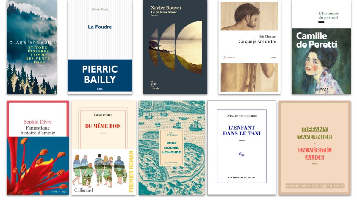 Première sélection des 10 titres du Prix des libraires 2024